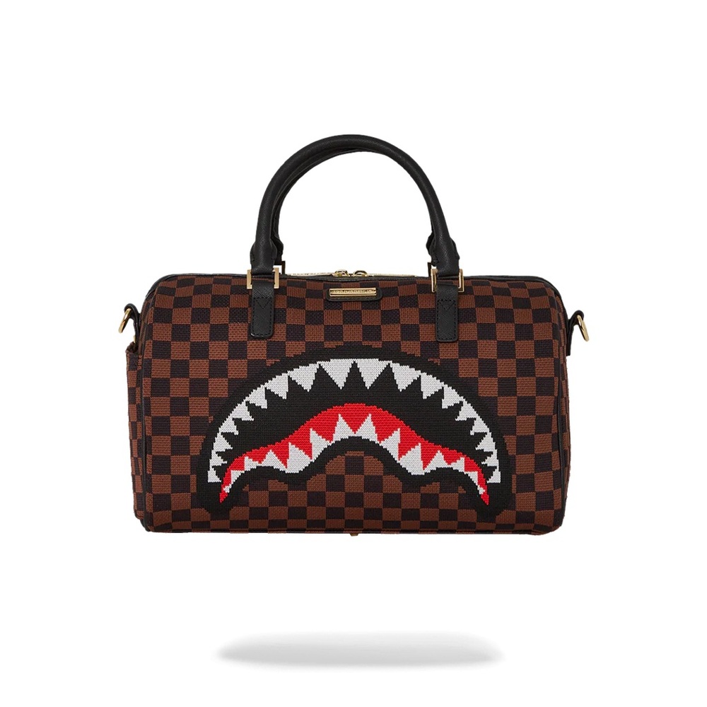 Sprayground Kyoto Knit Sharks In Paris Mini Duffle